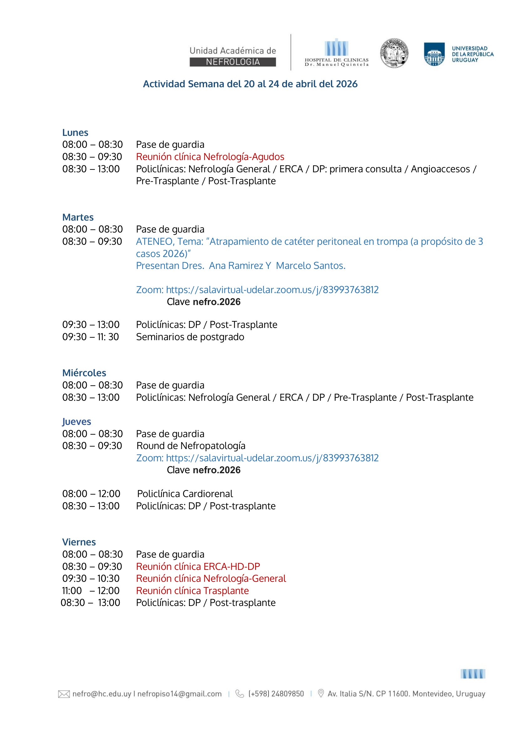 Actividad Semanal Nefrologia 20 al 24 abril 2026 1